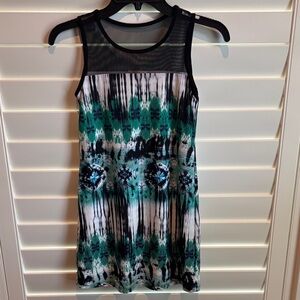 Blink Sleeveless Tie-Dye Mini Dress